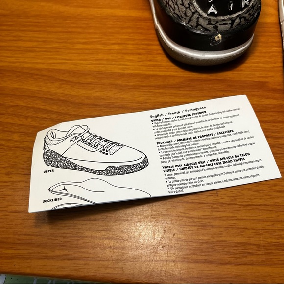 Jordan 3 Retro Black Cement - Picture 14 of 15